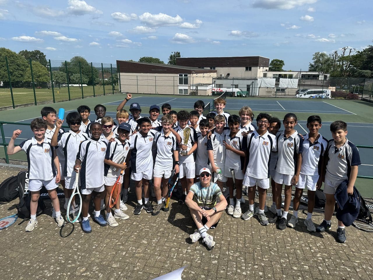 3rds Boys Inter House Tennis Group